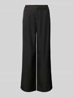 Gina Tricot Wide fit stoffen broek met bandplooien