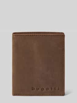 Bugatti Portemonnee met labeldetail model 'Luca'