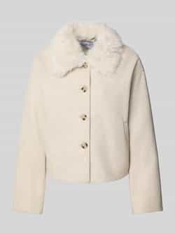 Vila Regular fit jack met imitatiebont model 'Quinn'