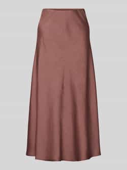NEO NOIR Midirok van satijn met elastische band model 'Bovary'