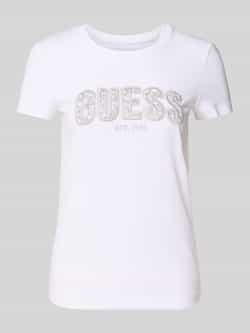 Guess T-shirt Korte Mouw CN SS LOGO LACE TEE W5GI04 J1314