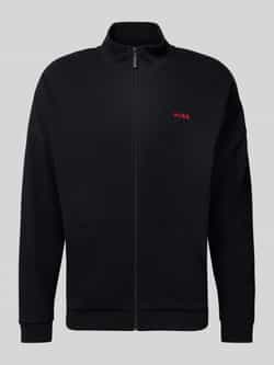 HUGO Regular fit sweatjack van katoenmix model 'AUSTIN'