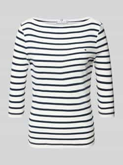 TOMMY HILFIGER Dames Tops & T-shirts Slim Cody Boat-nk 3 4slv Wit