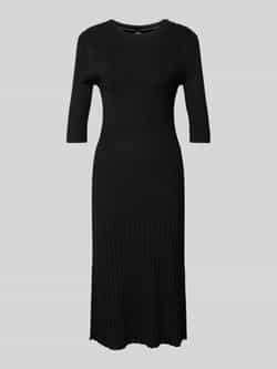 Boss Midi-jurk met ronde hals model 'Fonzipona'