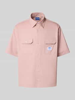 Hugo Blue Regular fit vrijetijdsoverhemd met 1 2-mouwen model 'Ekyno'