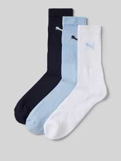 Puma Sokken met logodetail in een set van 3 paar model 'CREW SOCK'