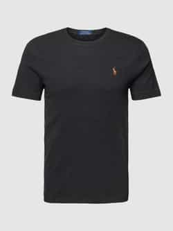 Polo Ralph Lauren Zwart Katoenen T-Shirt van Ralph Lauren Black Heren