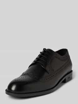 Dolce & Gabbana Braunes Exotisches Leder Formelle Herren Anzugschuhe