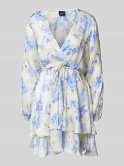 Gina Tricot Knielange jurk in dubbele-laagjeslook