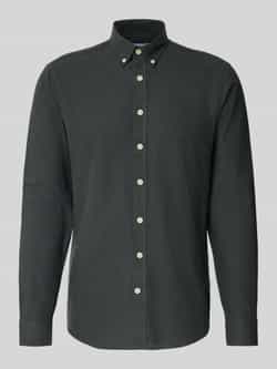 Lindbergh Vrijetijdsoverhemd met button-downkraag