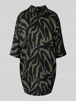 Apricot Mini-jurk met opstaande kraag