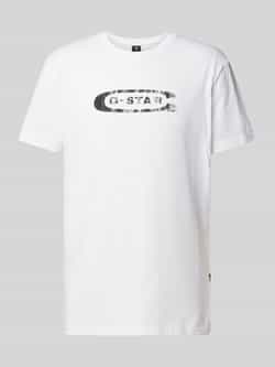 G-Star Vintage Logo T-shirt met korte mouwen White Heren