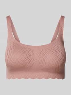 Sloggi Bustier ZERO Feel Bliss Top naadloos met kantlook (set 1-delig)