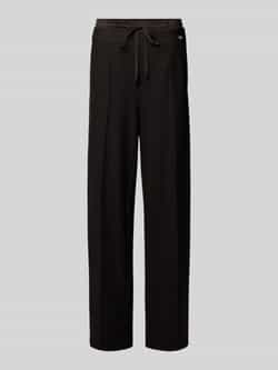 CAMBIO Stoffen broek met elastische band model 'EVA'