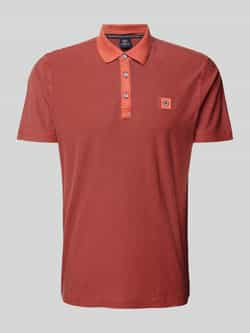 Lerros Poloshirt met labelstitching