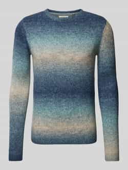 Blend Gebreide pullover met ribboorden