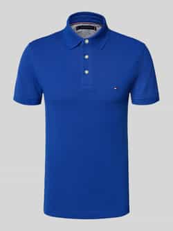 Tommy Hilfiger Slim fit poloshirt van een mix van katoen en elastaan