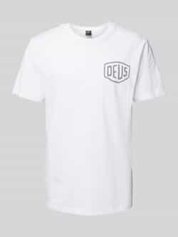 DEUS EX MACHINA T-shirt met labelprint model 'Venice'