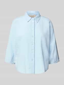 MOS MOSH Regular fit blouse in denimlook model 'Angelina'