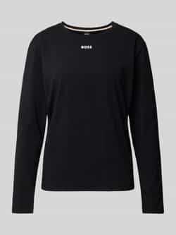 BOSS Shirt met lange mouwen met een ronde hals