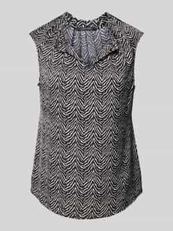 Comma Regular fit blousetop met V-hals