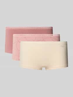 Sloggi Slip met logoprint in een set van 3 stuks model 'Crush'