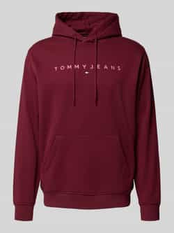 Tommy Jeans Regular fit hoodie van katoenmix