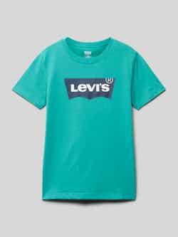 Levi s Kids T-shirt met labelprint