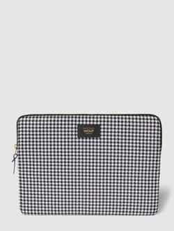 WOUF Laptoptas met pied-de-poule-motief model 'Celine'