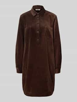 0039 italy Corduroy mini-jurk met borstzakken model 'MARISA'