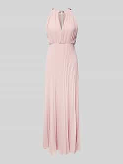 Liu Jo Geplooide Jurk Slim Fit Pink Dames