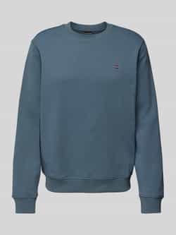 Napapijri Sweatshirt met logostitching model 'BALIS'