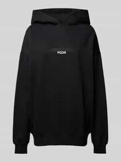 Pegador Oversized hoodie met labelprint model 'SONIA'