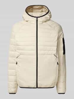 BOSS Green Regular fit gewatteerd jack met ritszakken model 'URBANEX'