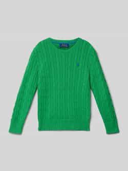 Polo Ralph Lauren Teens Gebreide pullover met ribboorden