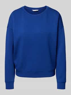 MSCH Copenhagen Sweatshirt van viscosemix met ronde hals model 'Ima'