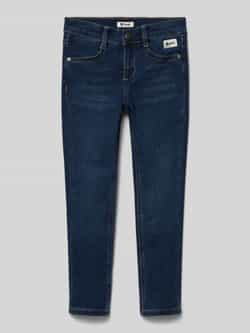 Steiff Skinny fit jeans met labelpatch