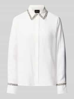 S.Oliver BLACK LABEL Relaxed fit overhemdblouse van viscosemix