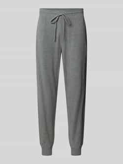 JOOP! Collection Joggingbroek met elastische band en tunnelkoord