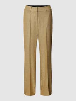 CAMBIO Broek met bandplooien model 'FRANCE'