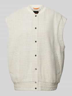 Boss Orange Gilet met structuurmotief model 'Joselina'