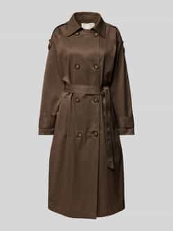 My Essential Wardrobe Trenchcoat met strikceintuur model 'Mira'