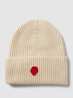 Marc O'Polo Beanie met motiefstitching