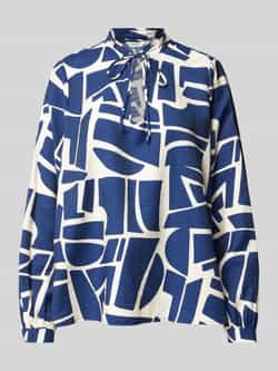 B.Young Regular fit blouse met druppelvormige hals model 'Ihamma'
