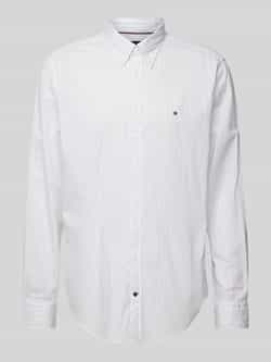 Tommy Hilfiger Tailored Slim fit zakelijk overhemd met all-over motief