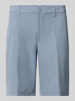 BOSS Green Korte slim fit chino met riemlussen