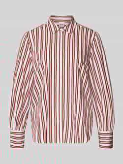 BRAX Regular fit overhemdblouse met manchetten model 'STYLE.VIC'