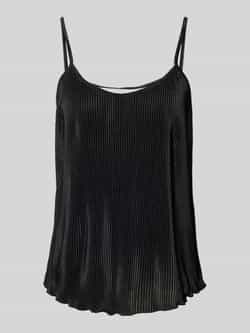 Only Top met bandjes en plissévouwen model 'NISHE'