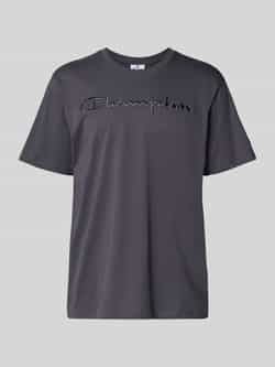 Champion T-shirt met labelstitching model 'ICONS'
