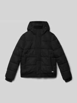 CARS JEANS Regular fit gewatteerd jack met logopatch model 'Haswar'